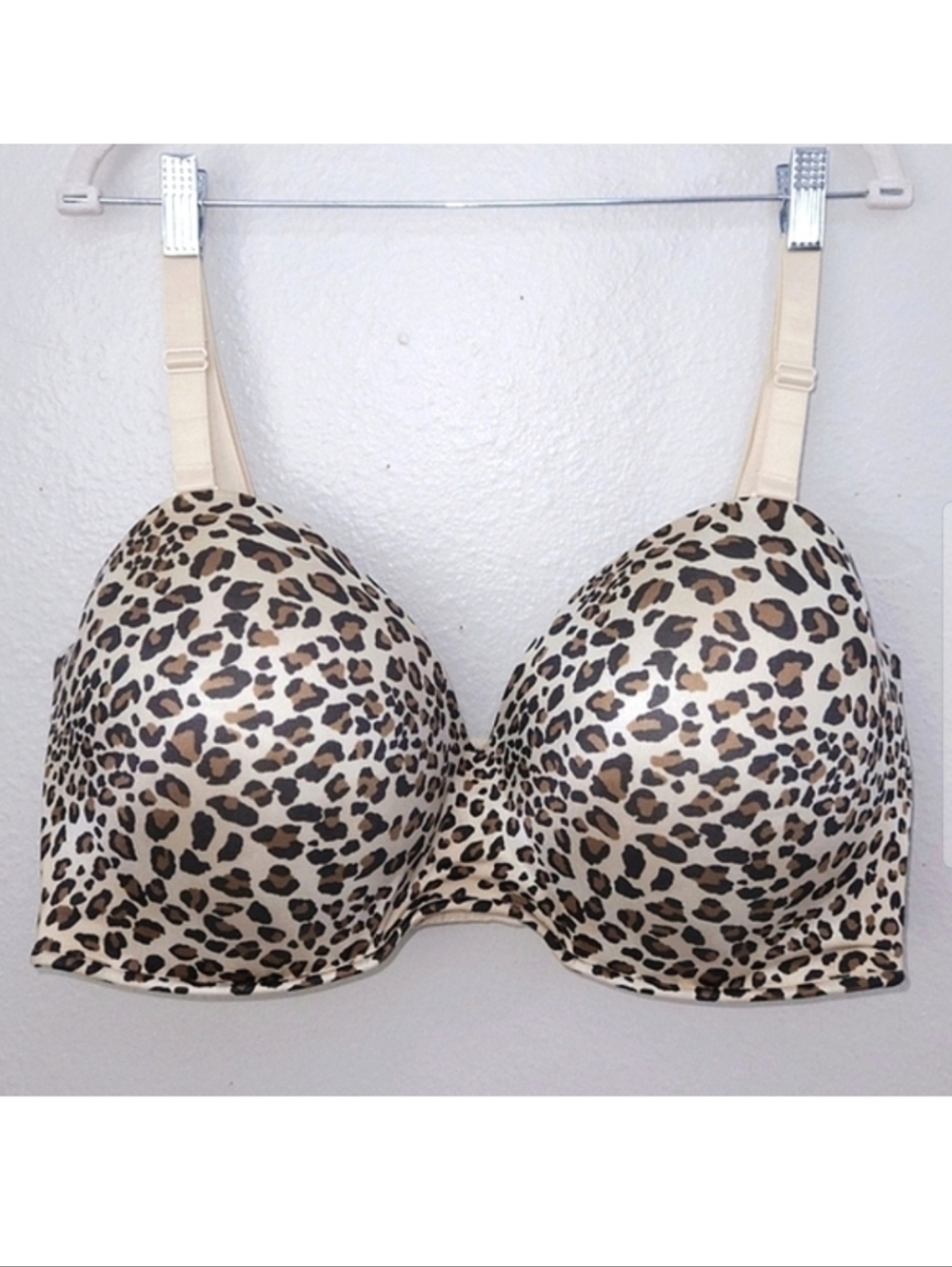 CACIQUE Multi-Way Strapless Bra 42H Leopard Print Convertible